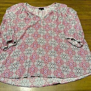 Jones New York paisley style top